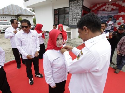 HUT PMI ke-77 Tahun, Noor Wachida Resmi Dilantik Jadi Ketua PMI Parimo Periode 2019-2024