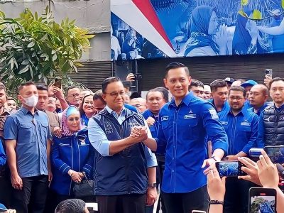 Silaturahmi ke DPP Demokrat, Anies Beri Sinyal Gandeng AHY Sebagai Cawapres