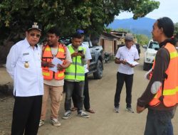 Wabup Memonitoring Langsung Proyek Fisik Di Parigi Selatan Dan Parigi Barat