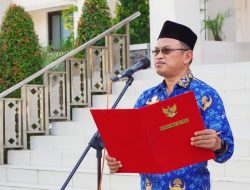 Upacara Gabungan OPD Pemprov Sulteng Yang Dipimpin Langsung Pj Sekretaris Daerah