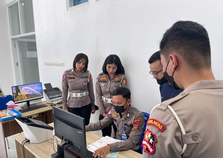 Mudahkan Layanan Masyarakat, Ditlantas Polda Sulteng Terapkan Arsip Digital Dokumen Kendaraan
