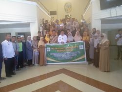 Pelepasan rombongan Musyawarah Wilayah (MUSYWIL) Muhammadiyah Kabupaten Parigi Moutong