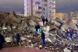Gempa Berkekuatan 7,8 Guncang Turki – Suriah, Jumlah Korban Jiwa Di Perkirakan Terus Bertambah