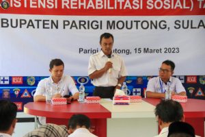 Asisten II Ir Lewis Terima Bantuan Asistensi Rehabilitasi Sosial Dari Kemensos RI