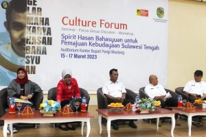 Culture Forum Hasan Bahasyuan, usaha pelestarian karya – karya sang Meastro Seni Sulawesi Tengah
