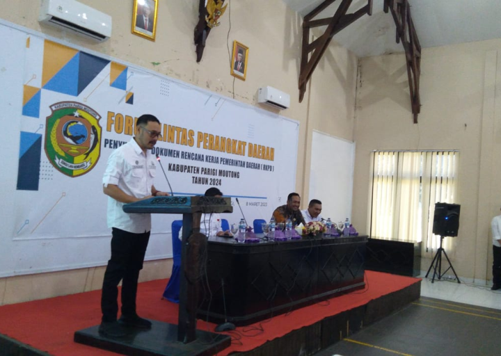 Forum Lintas Perangkat Daerah dan Penyusunan Dokumen RKPD Kabupaten Parigi Moutong tahun 2024