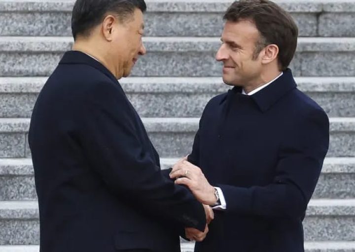 Presiden Prancis Dan Presiden Komisi Eropa Bertemu Presiden China