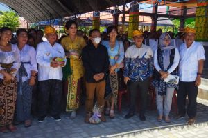 Bupati Samsurizal Hadiri Dharma Shanti Nyepi di Tolai