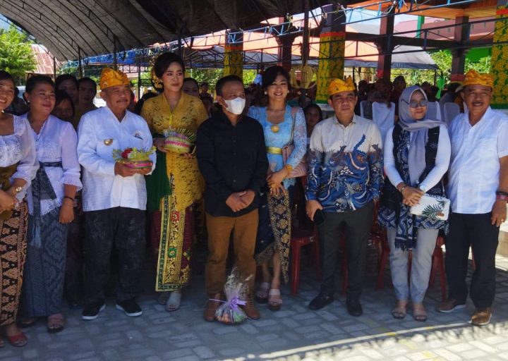 Bupati Samsurizal Hadiri Dharma Shanti Nyepi di Tolai