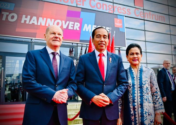 Presiden Buka Paviliun Indonesia Di Hannover Messe