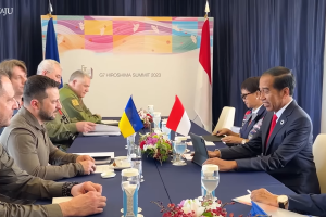 Presiden Jokowi Betemu Presiden Zelenskyy Di Sela-Sela KTT G7