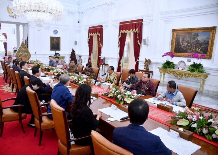 Presiden Terima Delegasi Korea Selatan Di Istana Merdeka, Bahas Hubungan Diplomatik Dan Kerjasama Ekonomi