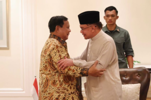 Menhan Prabowo Bertemu PM Malaysia