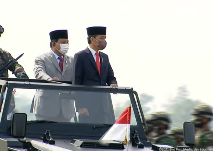 Presiden Bertemu Menhan, Terima Laporan Perkembangan Bidang Pertahanan Indonesia