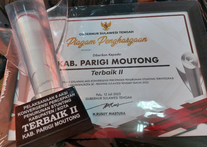 Parimo Terbaik II Aksi Percepatan Penurunan Stunting Terintegrasi di Sulteng