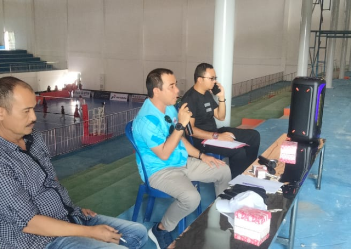 Ketua Panpel Evaluasi Per Bidang Kesiapan Pelaksanaan BK PON di Parigi Moutong