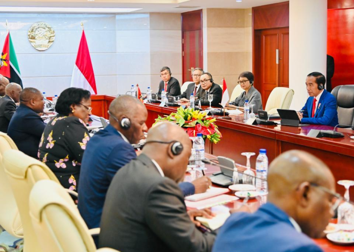 Komitmen Indonesia dalam Penguatan Kemitraan dengan Mozambik Disampaikan oleh Presiden Jokowi