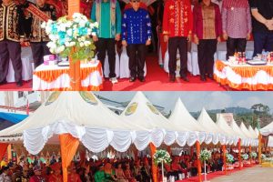 Asisten Pemerintahan dan Kesra PARIMO Hadir diPeringatan HUT Ke-10 Kab.MORUT