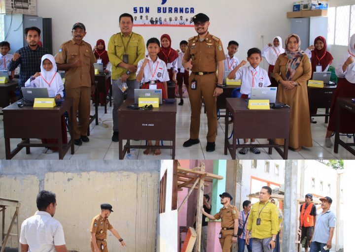 Sekda Parigi Moutong Tinjau Pelaksanaan ANBK dan Pembangunan Fisik Sekolah: Meningkatkan Mutu Pendidikan untuk Masa Depan Berkualitas