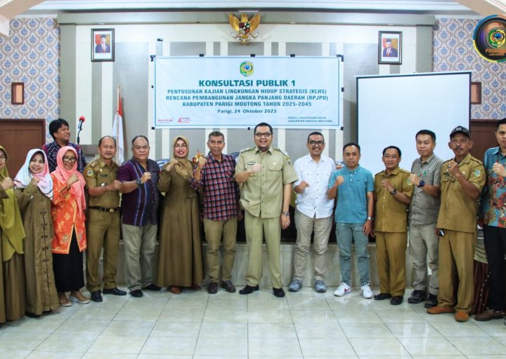 DLH Parigi Moutong Gelar Konsultasi Penyusunan KLHS RPJPD tahun 2025-2045