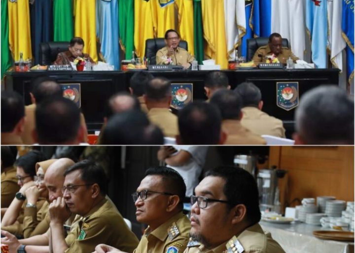 Pj. Kepala Daerah Dibimbing oleh Mendagri dalam Rakor Peningkatan Kinerja Pemerintahan Daerah