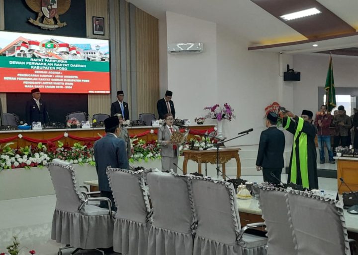 Resmi Dilantik: Vitrawanto S Korompot, S.Kom, Anggota DPRD Kabupaten Poso Pengganti Antar Waktu