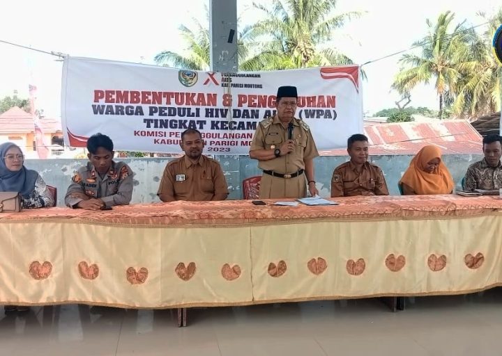 Membangun Kesadaran dan Solidaritas: Pengukuhan Warga Peduli HIV-AIDS di Parigi Moutong