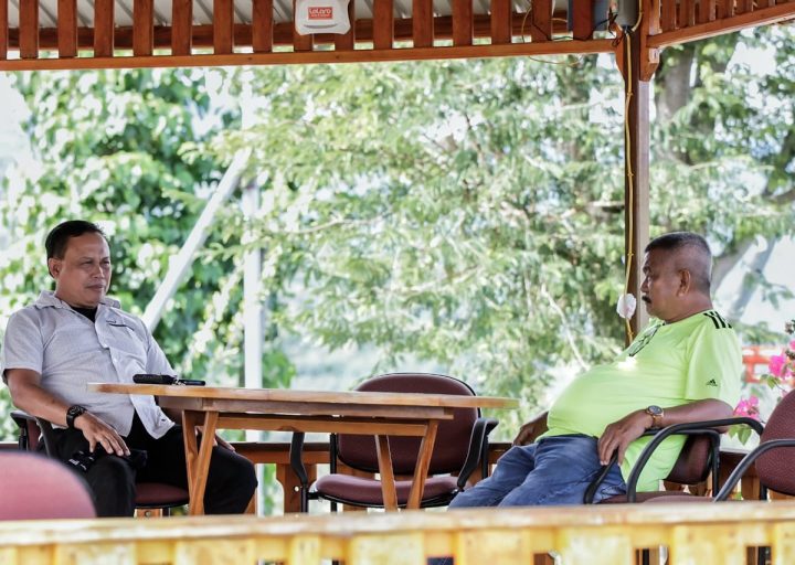 Bersinergi Sukseskan Program Nasional Bupati Samsurizal Dialog bersama Staf Ahli KSAL RI diLolaro