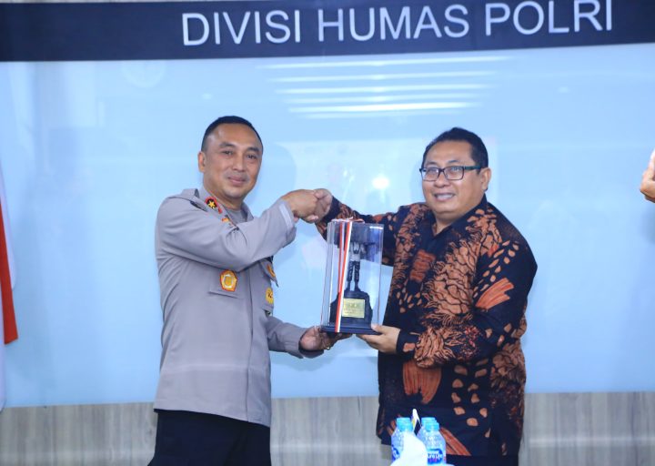 Wujudkan Pemilu Damai, Humas Polri dan SMSI Perkuat Kolaborasi