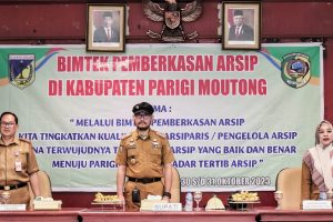 Pentingnya Kode Arsip dalam Pelayanan Publik: Pembukaan Bimtek Pemberkasan Arsip di Parigi Moutong