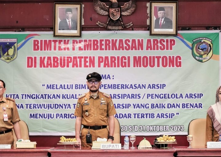 Pentingnya Kode Arsip dalam Pelayanan Publik: Pembukaan Bimtek Pemberkasan Arsip di Parigi Moutong