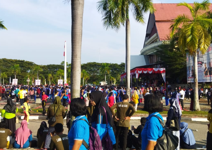 Kejuaraan TARKAM Kemenpora 2023 di Parigi Moutong Meriah