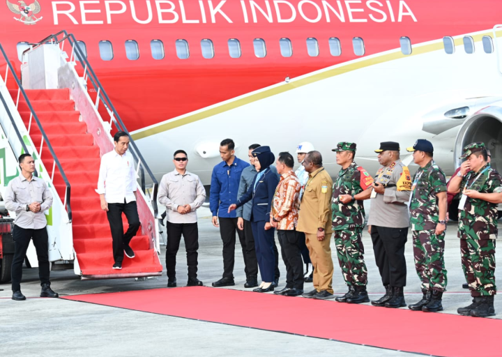 Presiden Jokowi Lakukan Kunjungan Kerja Ke Provinsi Papua