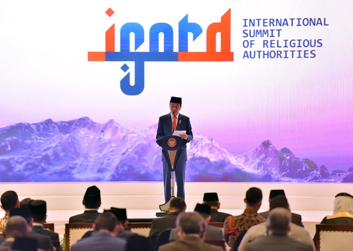 Presiden Joko Widodo Mendorong Peran Tokoh Agama dan Masyarakat dalam Menciptakan Perdamaian Global