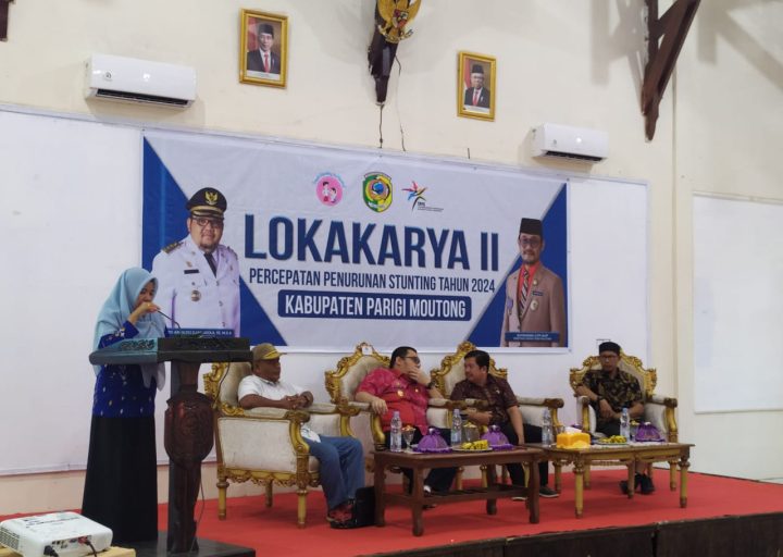 Pemda Parimo Gelar Lokakarya Hasil Analisis Situasi Stunting 2024