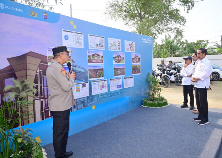 Presiden Jokowi Letakkan Batu Pertama Gedung Polres Khusus IKN: Meningkatkan Pelayanan dan Keamanan di Ibu Kota Nusantara
