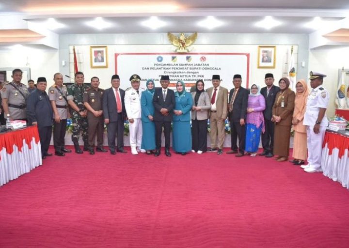 Lantik Pj Bupati Donggala, Ini Harapan Gubernur