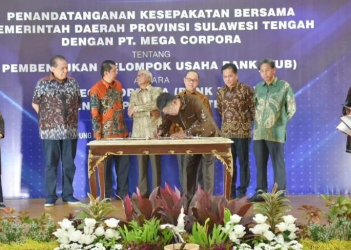 Gubernur Sulteng Teken Kerja Sama dengan PT Mega Corpora untuk Pembentukan KUB
