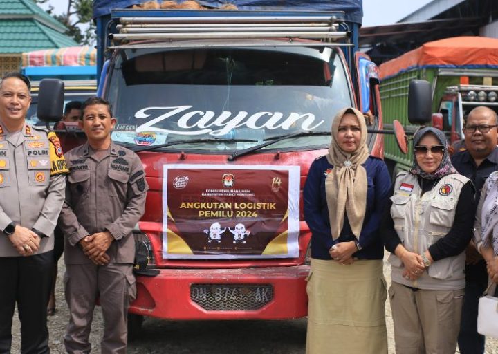 Logistik Untuk Pemilu 2024, Resmi Distribusikan oleh KPU Parigi Moutong