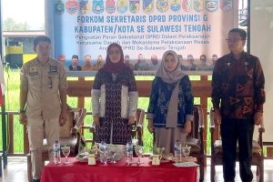 Rapat Forkom Sekretaris DPRD Provinsi dan Kabupaten/Kota se-Sulteng Jadi Sarana Berinovasi