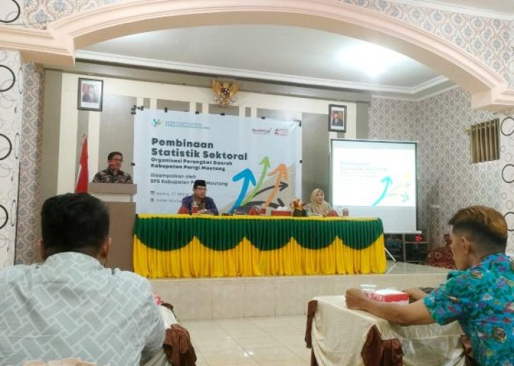 BPS Beri Pembinaan Statistik Sektoral Bagi OPD di Parigi Moutong