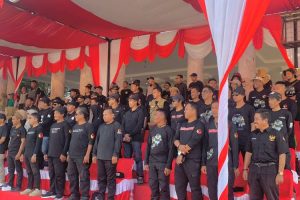 Tingkatkan Partisipasi Masyarakat Ikut Pemilu 2024, Bawaslu Parigi Moutong Gelar Apel Siaga