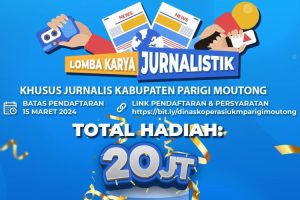 Dorong Media Massa Dalam Pengembangan UMKM, DiskopUKM Gelar Lomba Karya Jurnalis