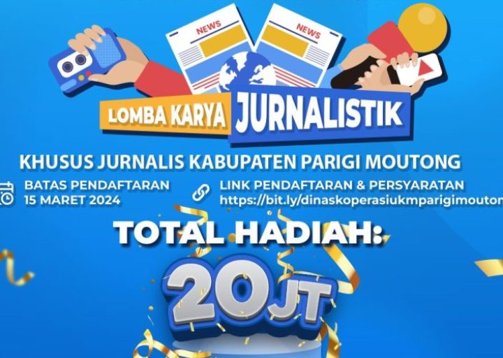 Dorong Media Massa Dalam Pengembangan UMKM, DiskopUKM Gelar Lomba Karya Jurnalis
