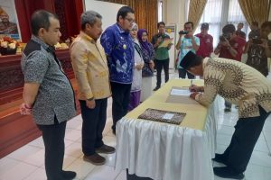 Momen Pengukuhan Bunda Literasi Kecamatan Se-Kabupaten Parigi Moutong