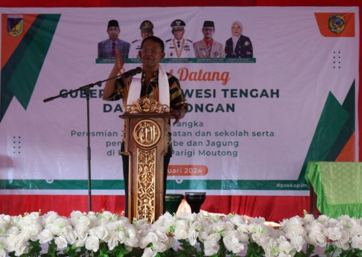 Gubernur Sulteng Kunker ke Kabupaten Parigi Moutong, Berikut Agendanya