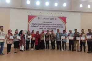 DP3AP2KB Parimo Gelar Kegiatan Diseminasi Hasil Pemutakhiran Pendataan Keluarga dan Verifikasi Validasi Data Keluarga Beresiko Stunting