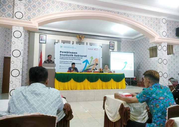 Welcome Speech Pembinaan Statistik Sektoral Kabupaten Parigi Moutong Tahun 2024