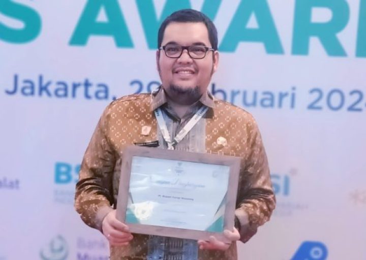 Dinilai Optimal Dalam Pengelolaan Zakat, Pj. Bupati Parimo Terima BAZNAS Award 2024