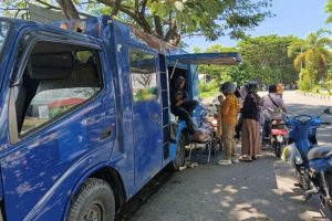 Gerakan Pangan Murah (GPM) Disketapang Parimo Warga Antusias